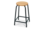 Stolička pracovná rúrková, výška sedáka 54 cm