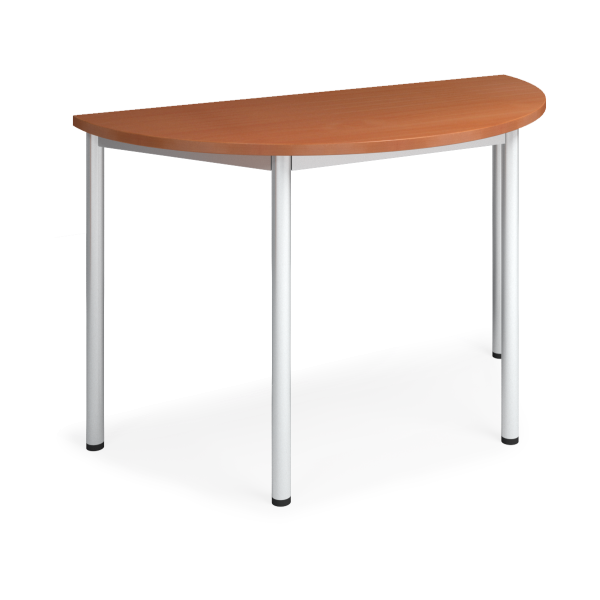 Stôl Basic polkruh s rektifikáciou
