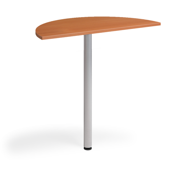 Stôl doplnkový polkruh