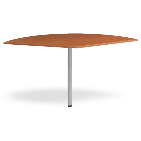 Stôl doplnkový kruh.výsek 135°