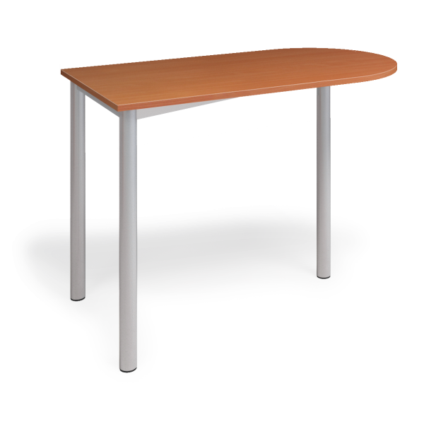Stôl doplnkový obdĺžnik s rádiusom